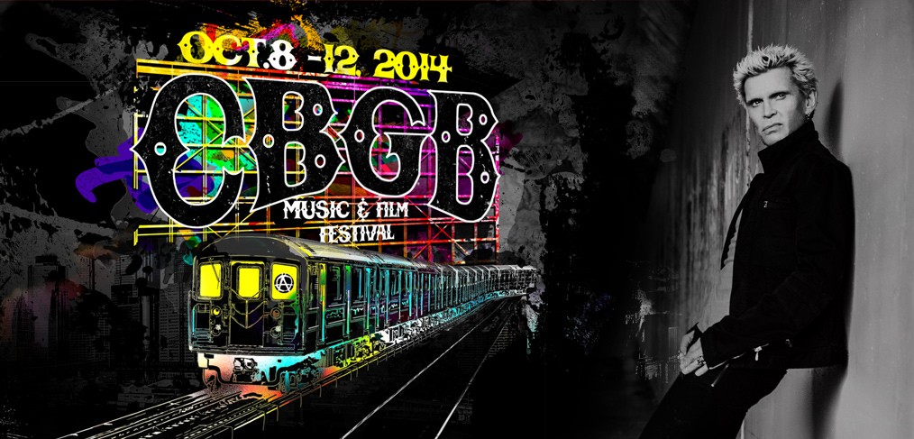 Billy Idol - CBGB Festival 2014