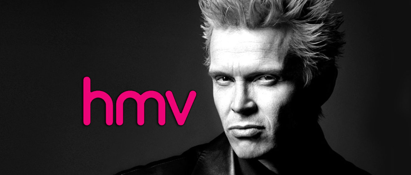 Billy Idol at hmv