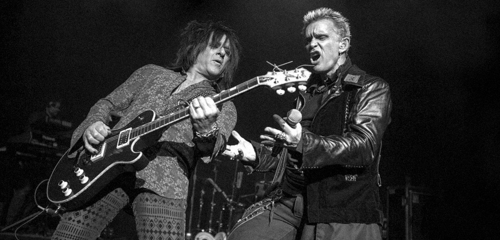 Billy Idol and Steve Stevens