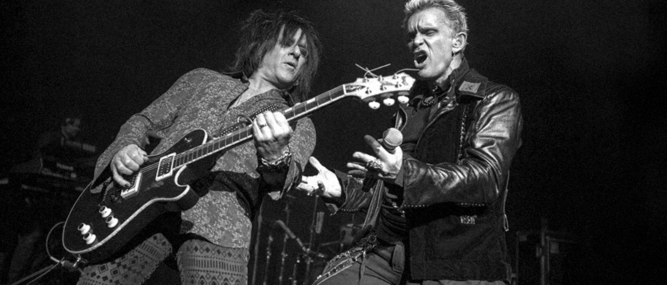 Billy Idol and Steve Stevens