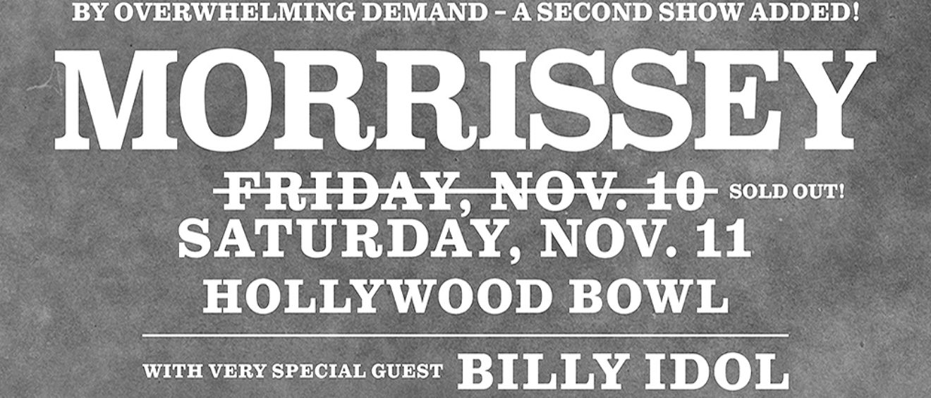 Morrissey and Billy Idol