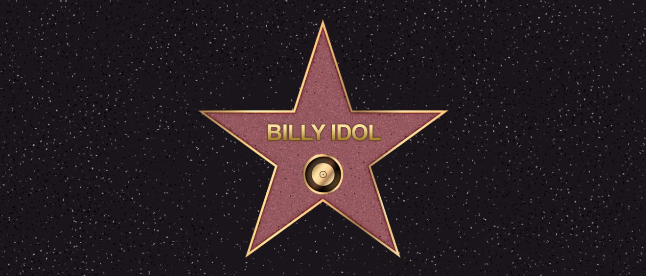 Billy Idol Hollywood Star