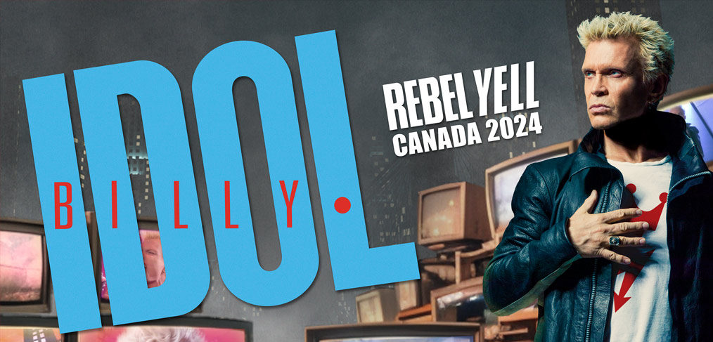 Billy Idol Canadian Tour 2024