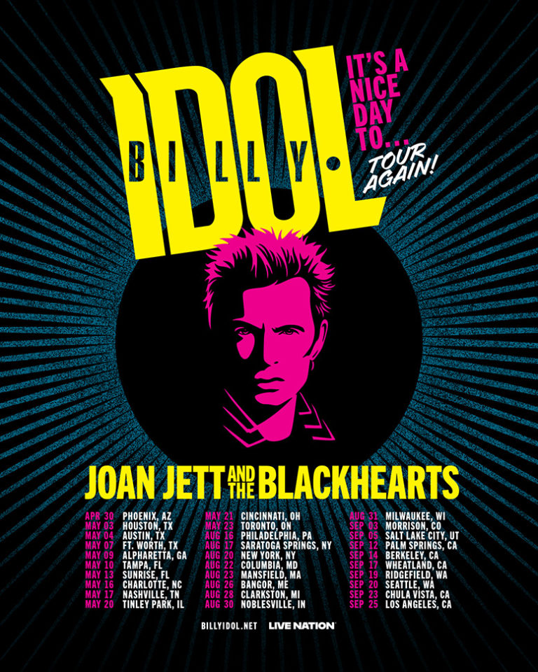  BILLY IDOL NEWS 