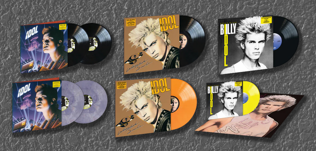 NEW VINYL RE-RELEASES | Billy Idol